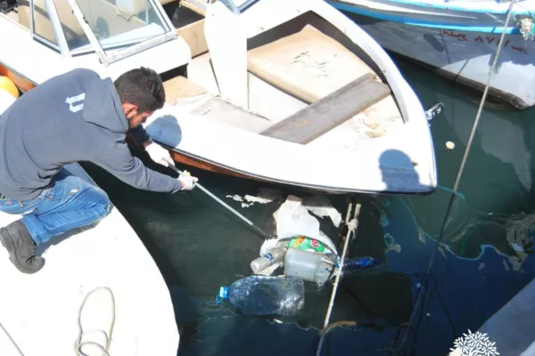 Cleaning Campaign at Tyre Port within the "Eco-Fisherman" Project gallery