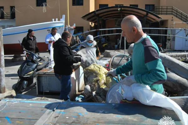 Cleaning Campaign at Tyre Port within the "Eco-Fisherman" Project gallery