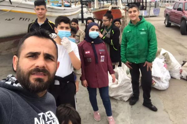 Cleaning Campaign at Tyre Port within the "Eco-Fisherman" Project gallery