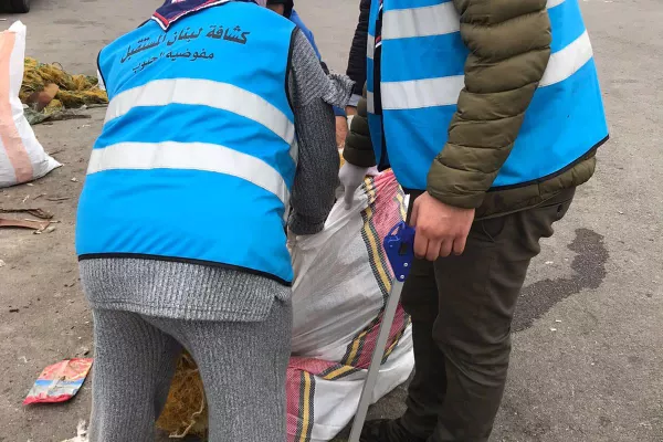 Cleaning Campaign at Tyre Port within the "Eco-Fisherman" Project gallery