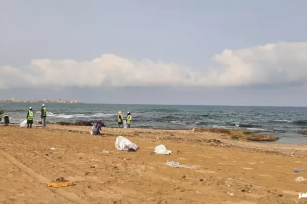 Cleaning Campaign at Al-Baqbouq Nature Reserve Beach gallery